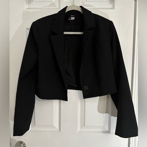 Cropped blazer